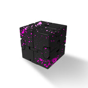 Cover Plate Style Magic Cube - Camouflage Black and Rose Pink (Pack of 1)
