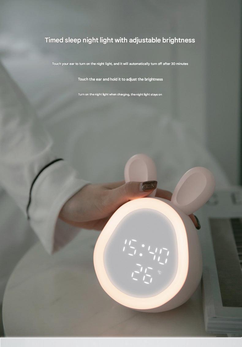 Child-Friendly Rabbit Digital Clock