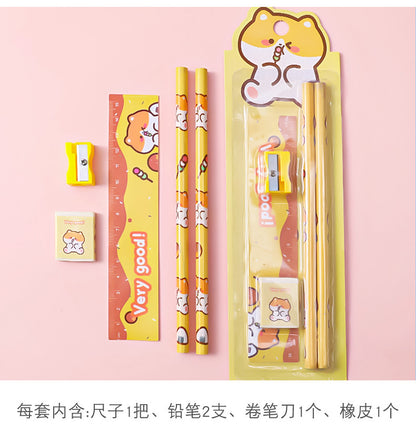 cheerful kid-friendly pencils and art supplies