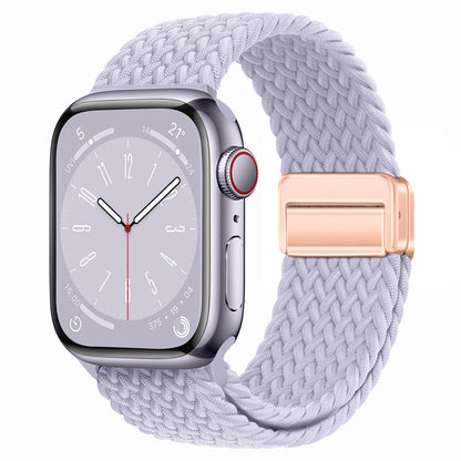 Stylish Nylon Woven Magnetic Apple Watch Band - Compatible with All Series