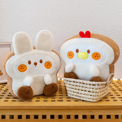 Soft chicken plush toy photo