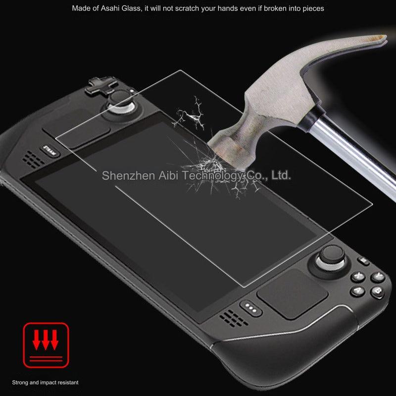 Steam Deck OLED Tempered Glass Screen Protector - Anti-Fingerprint HD Film