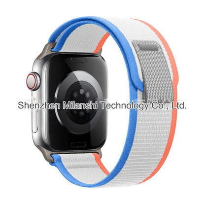 Durable Nylon Sport Strap for Apple Watch - Compatible with Ultra, Series 7 & More - Variety of Colors Available