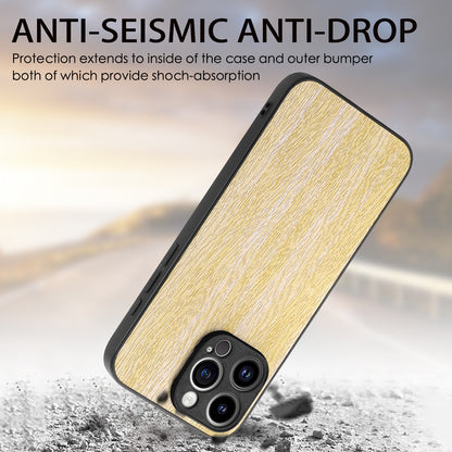 Stylish Wood Grain iPhone & Samsung Case - Durable, Lightweight, and Anti-Fingerprint Protection