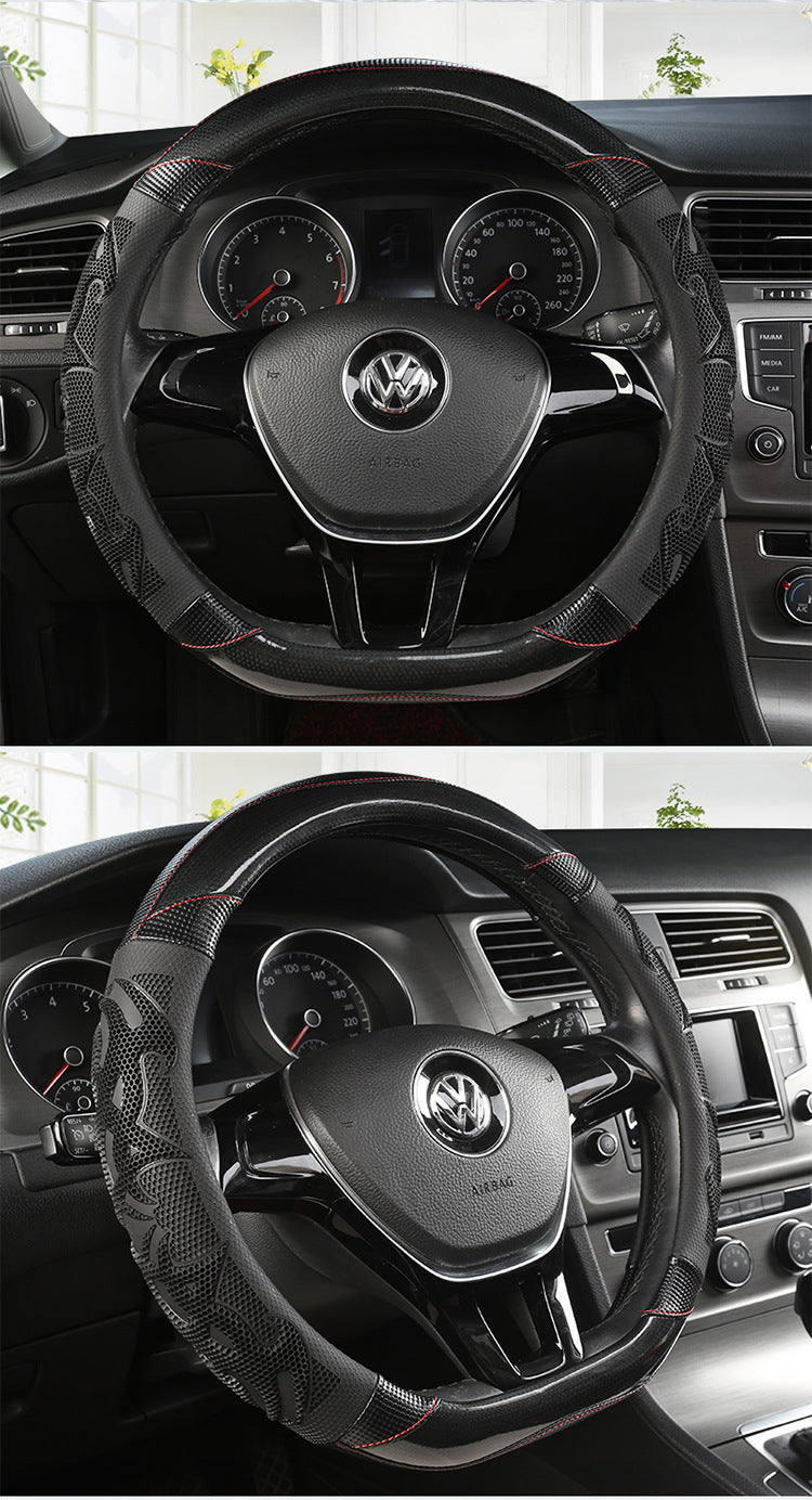 easy install steering wheel cover silver