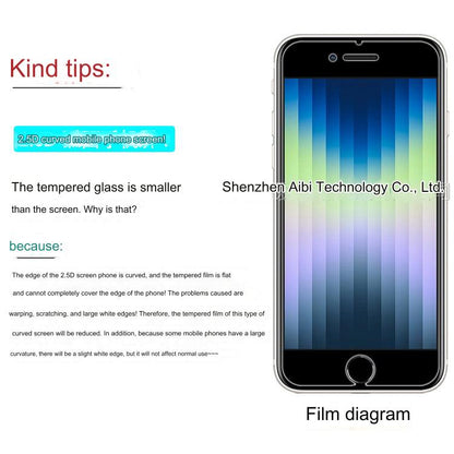 iPhone SE 2022 Tempered Glass Screen Protector – Ultra Clear, Anti-Fingerprint, and Scratch Resistant