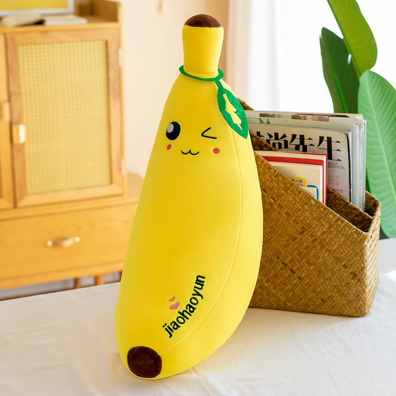 large banana pillow