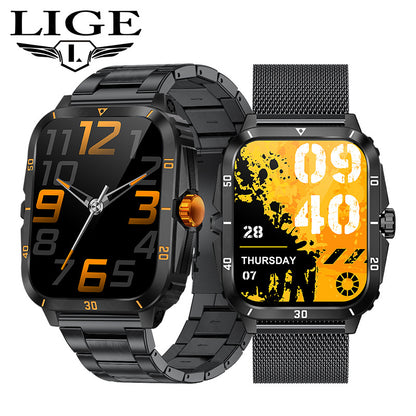 Health monitoring smartwatch step tracking