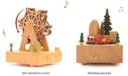 wooden music box