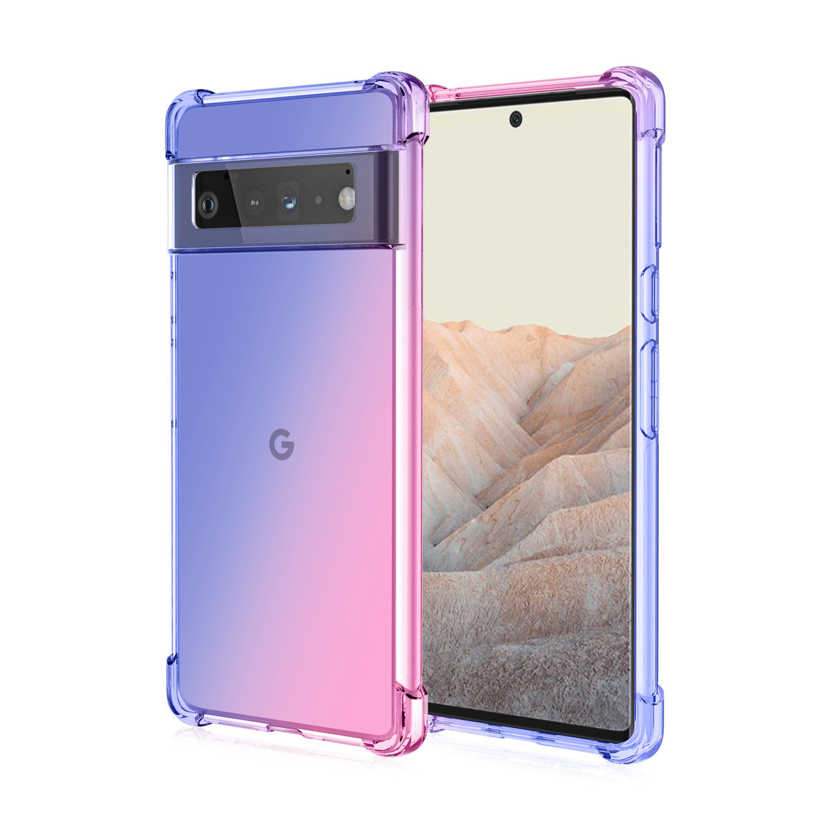 Google Pixel 9 Pro Slim Shockproof Case – TPU Gradient Protection for Pixel 9 and Pixel 9 XL