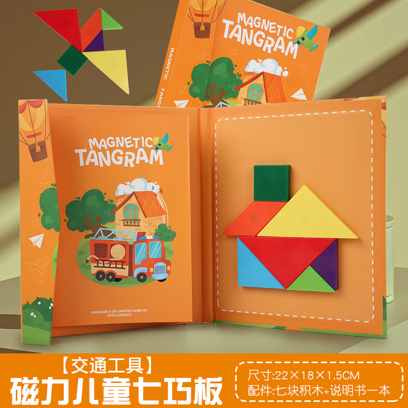 magnetic tangram puzzle