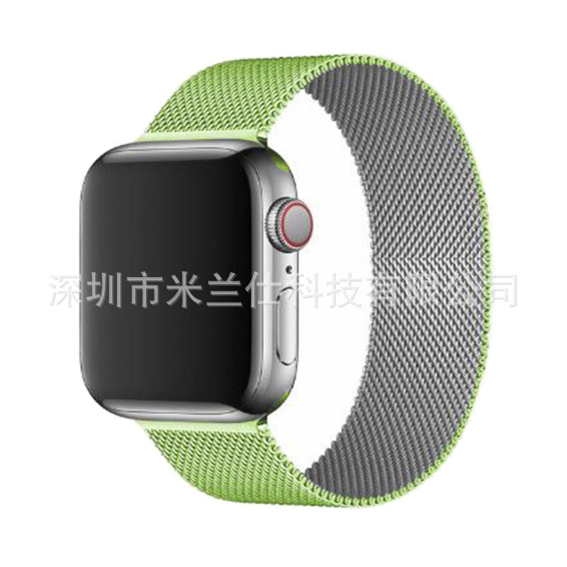 Premium Metal Milanese Loop Band for Apple Watch Series 1-9 & SE - Stylish, Adjustable & Breathable | Multiple Colors Available