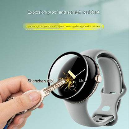 3D Curved Hydrogel Screen Protector for Google Pixel Watch 3 (41mm & 45mm) - HD, Anti-Fingerprint, Full Coverage