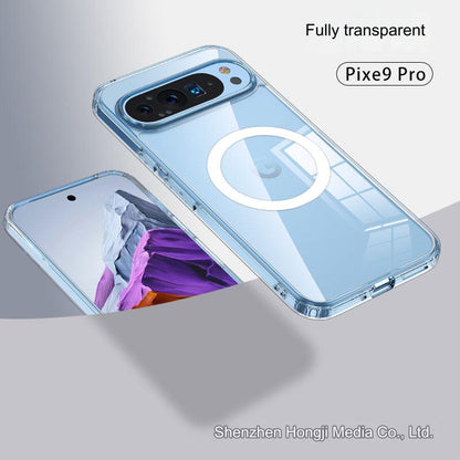 Magnetic TPU & PC Slim Case for Google Pixel 8 & Pixel 9 Series - Shockproof & Stylish Protection