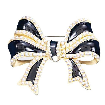 Rhinestone brooch close-up showcasing design