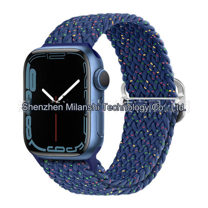 Premium Nylon Woven Watch Band for Apple Watch Series 4, 5, 6, 7, 8, SE, Ultra - Adjustable, Sporty Design