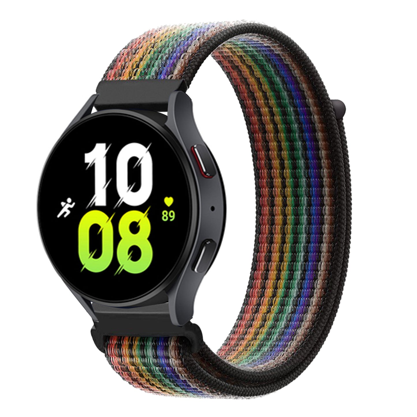 High-Quality 20/22mm Nylon Sport Watch Bands for Huawei GT4 & Samsung Galaxy Watch | Hook and Loop Design