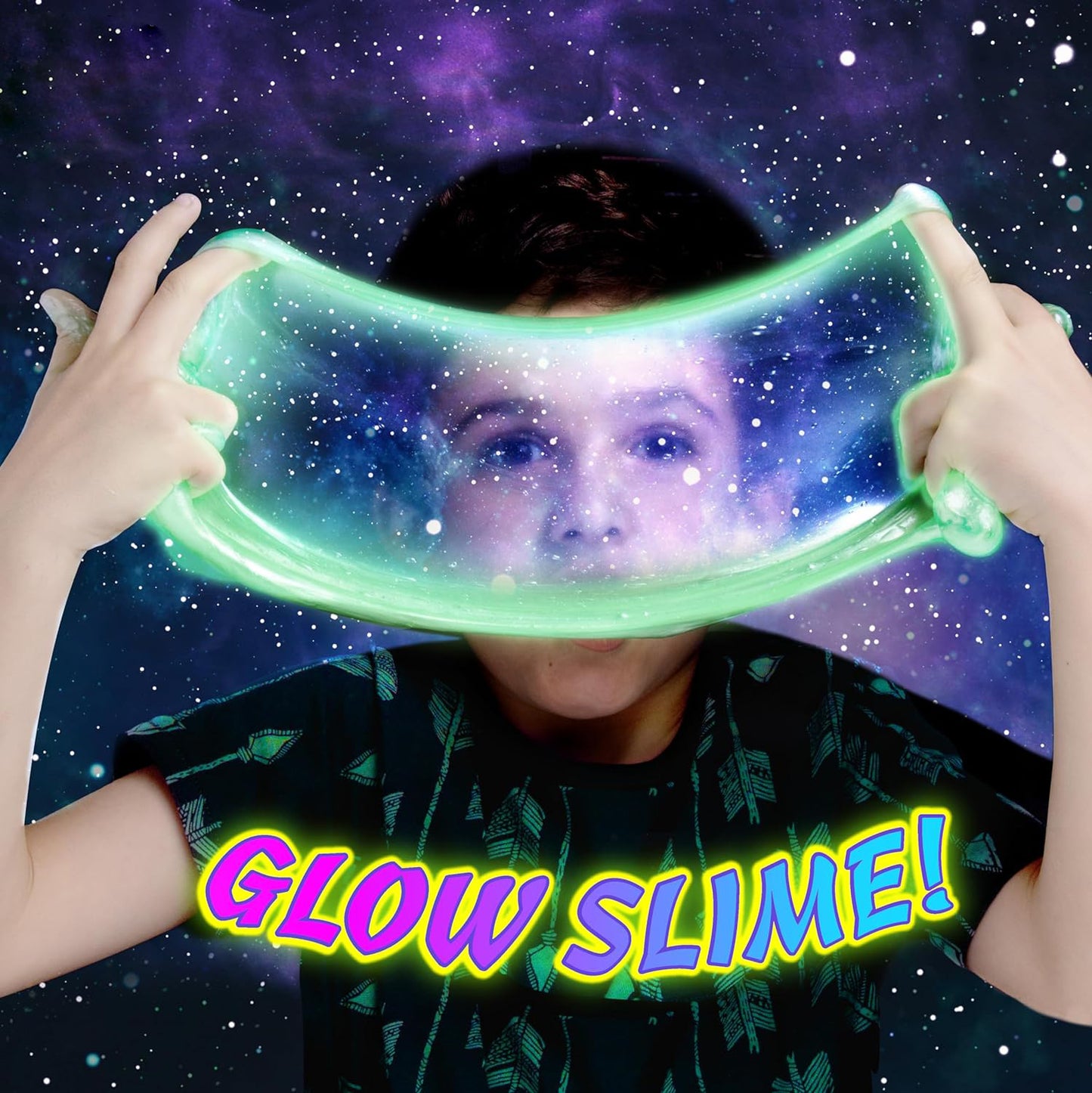 Galactic DIY Slime Kit - Fun Starry Bubble Foam Play Set for Kids | Creative Sensory Activity