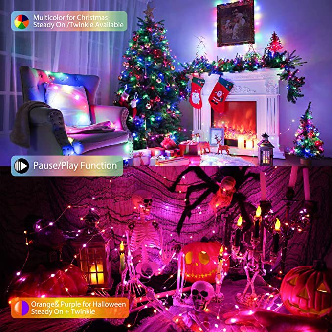 durable outdoor LED string lights photo