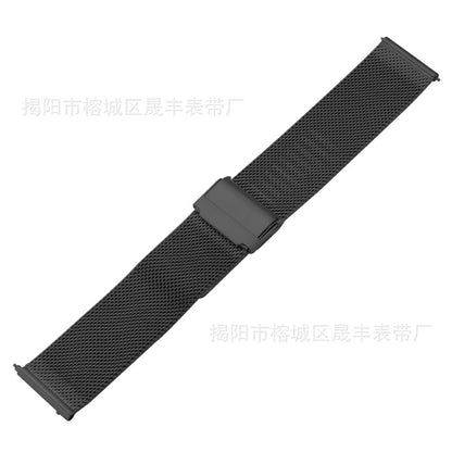 Stylish Milanese Loop Smartwatch Band for Samsung, Huawei, and Apple – Adjustable & Durable Metal Design