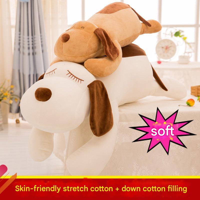 soft stuffed dog toy for sofa