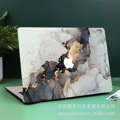 Stylish Marble Hard Shell Case for MacBook Air & Pro - Custom Fit Protective Cover