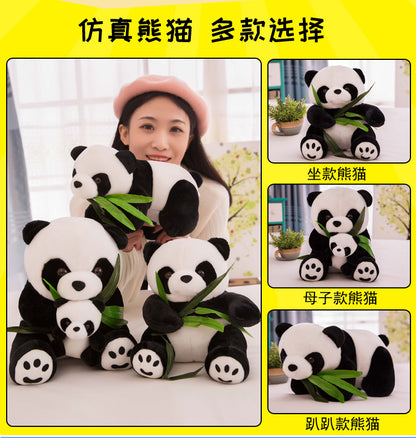 cuddly panda plush