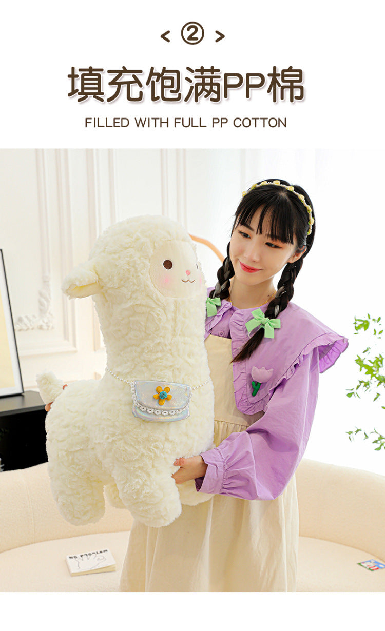 children toy alpaca