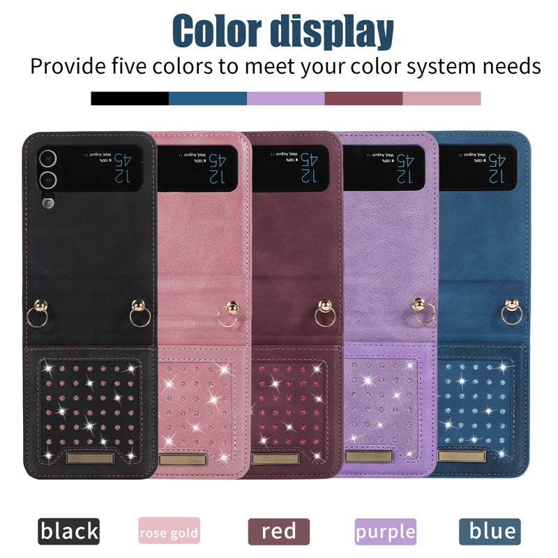 Stylish Flip Case for Samsung Z Flip6/5/4 | Shockproof & Durable with Card Slot