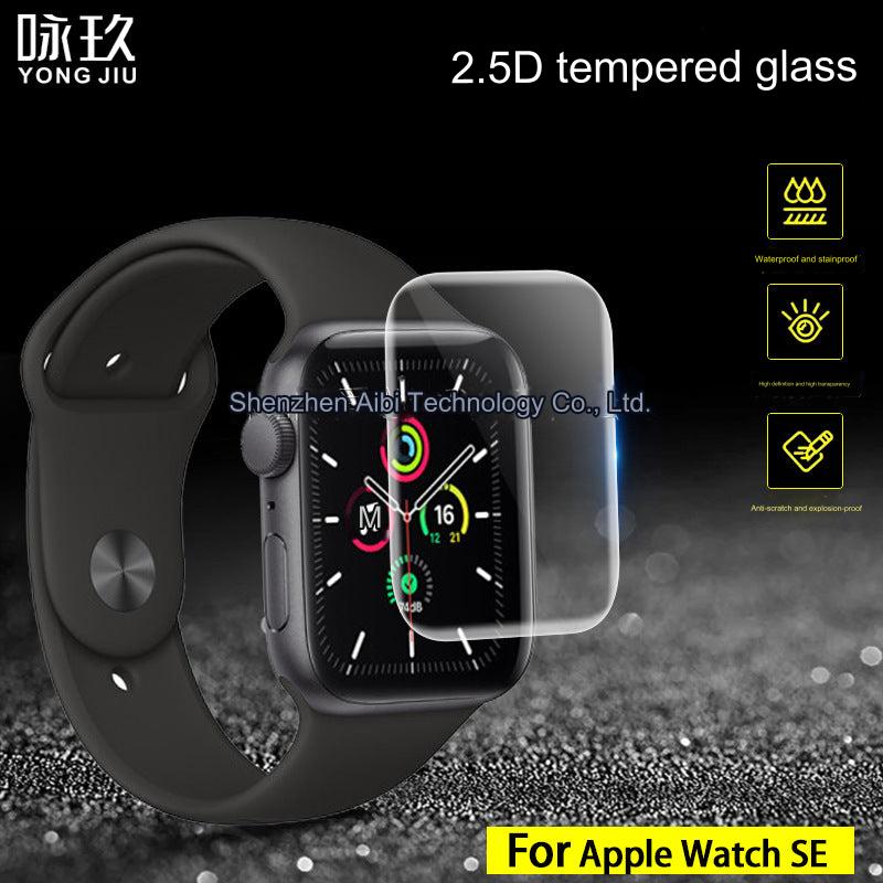 Premium 3D Curved Protective Film for Apple Watch SE 40mm/44mm - Ultra Clear, Anti-Fingerprint, and Scratch-Resistant