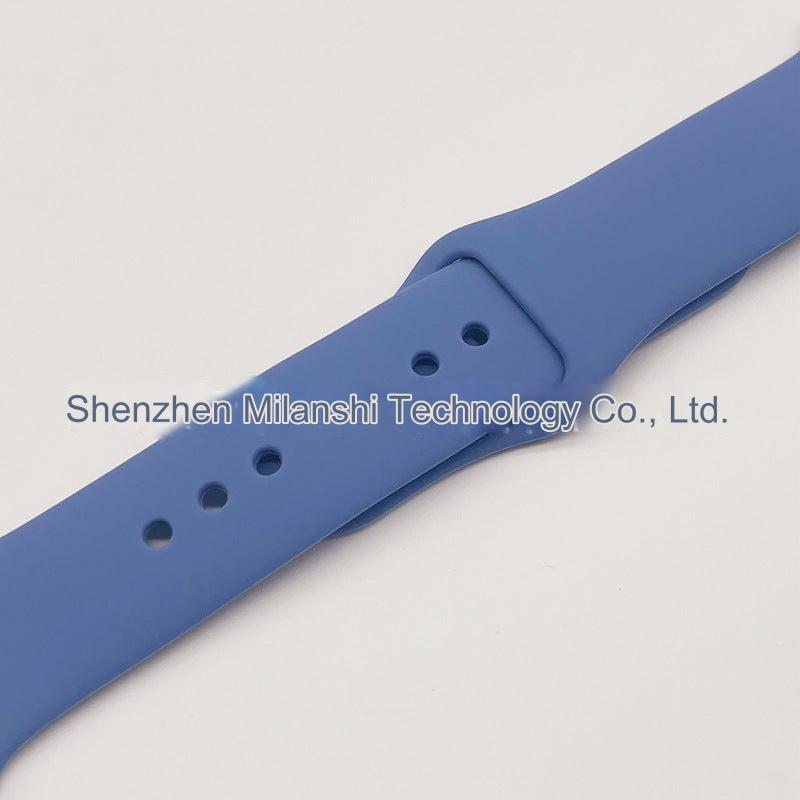 Premium Silicone Sports Watch Band for Apple Watch Series 4-9, SE, and Ultra 2 - Stylish, Durable, and Comfortable Replacement Straps