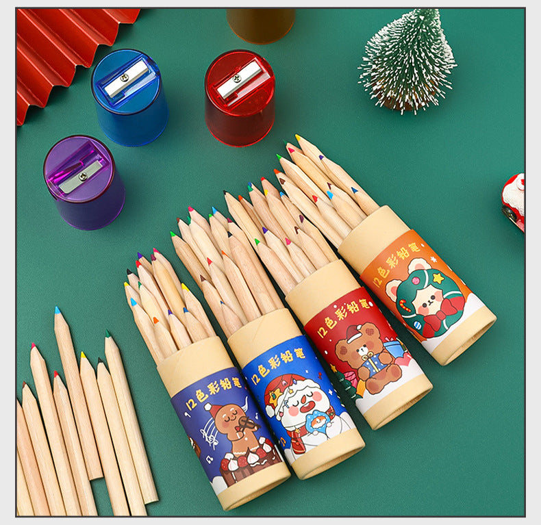 assorted colorful drawing pencils for kids