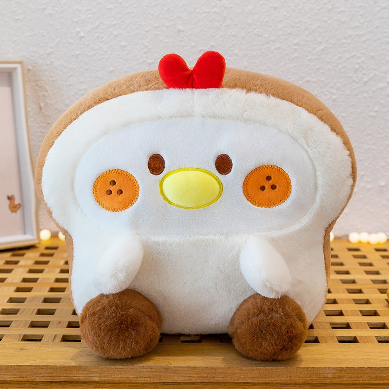 Cute chicken plush stuffed toy photo