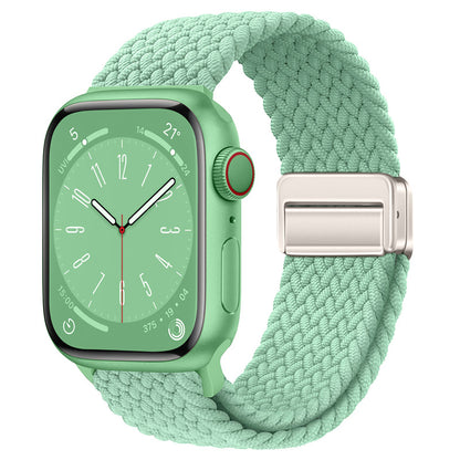 Stylish Nylon Woven Magnetic Apple Watch Band - Compatible with All Series