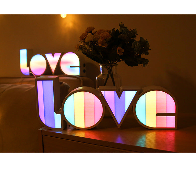 galaxy theme love light box for proposals