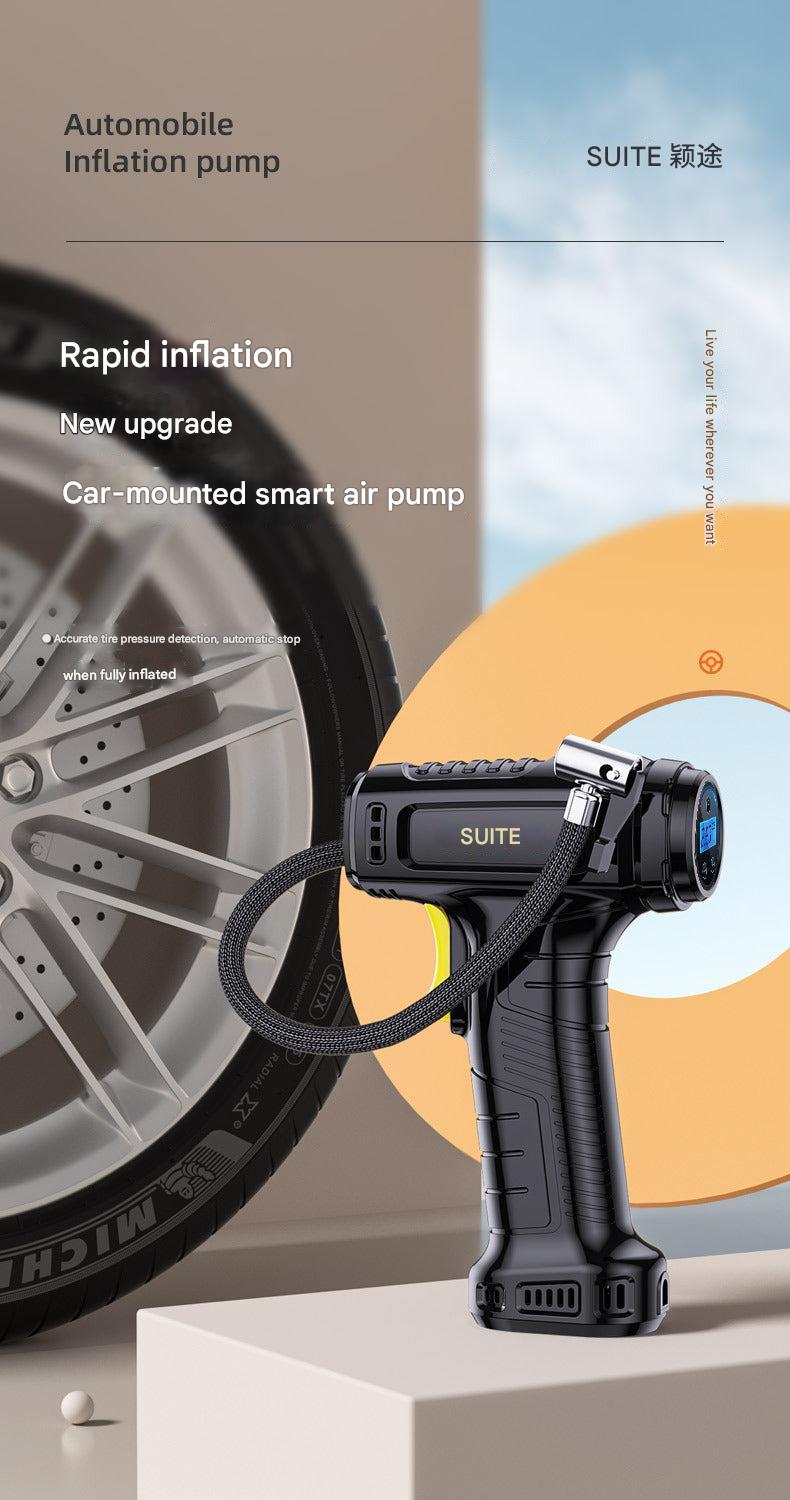 Versatile air inflator for multiple vehicle types