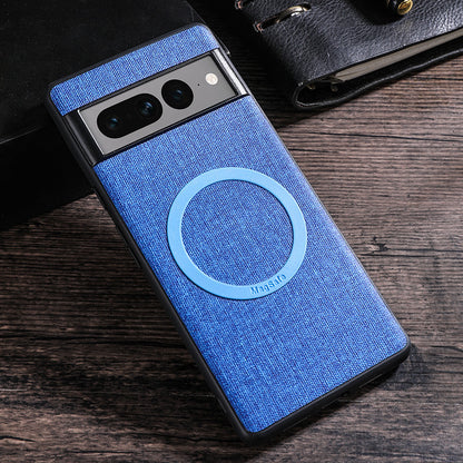 Magnetic Leather Case for Google Pixel 8 Pro - All-Over Protection for Pixel 5/6/7 with Stylish Design