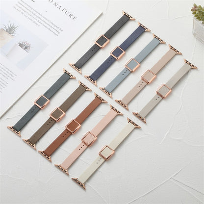 genuine leather watch band