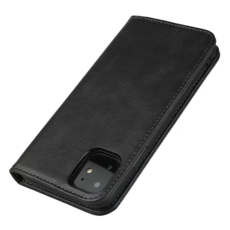 elegant leather wallet case