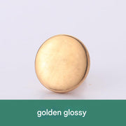 17MM*Round*Gold Glossy