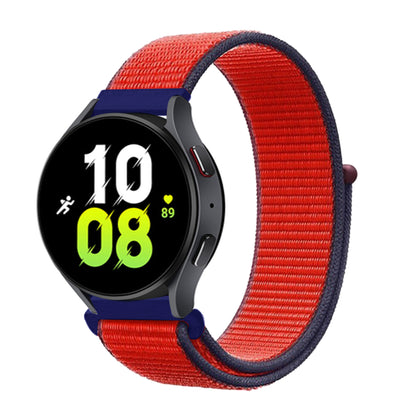 High-Quality 20/22mm Nylon Sport Watch Bands for Huawei GT4 & Samsung Galaxy Watch | Hook and Loop Design