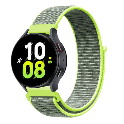 High-Quality 20/22mm Nylon Sport Watch Bands for Huawei GT4 & Samsung Galaxy Watch | Hook and Loop Design