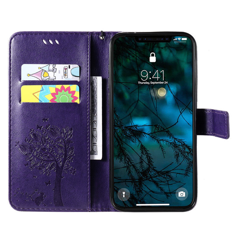 Premium PU Leather Phone Case for iPhone and Samsung Models - Stylish, Durable & Shockproof