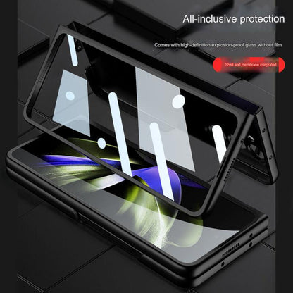 Ultra-Slim Samsung Galaxy Fold 5 Case - Creative Drop Protection, Frosted Hard Shell for Business & Casual Use