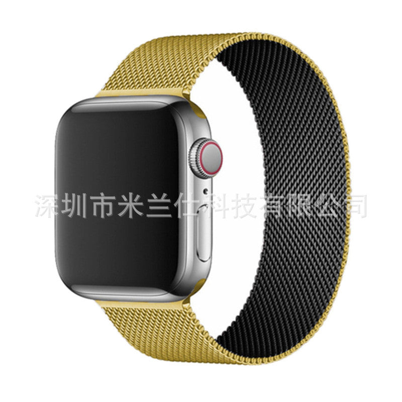 Premium Metal Milanese Loop Band for Apple Watch Series 1-9 & SE - Stylish, Adjustable & Breathable | Multiple Colors Available