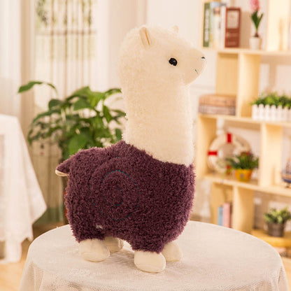 plush alpaca pillow