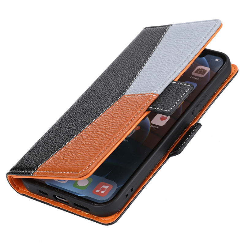 Premium PU Leather Flip Case for iPhone & Samsung | Stylish Multi-Color Wallet Cover with Card Slots