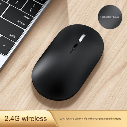 Wireless Bluetooth Mouse Q7 - Dual-Mode, Ergonomic Silent Design, Rechargeable for Office Use