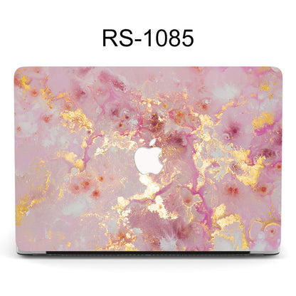 Stylish Marble Hard Shell Case for MacBook Air & Pro - Custom Fit Protective Cover