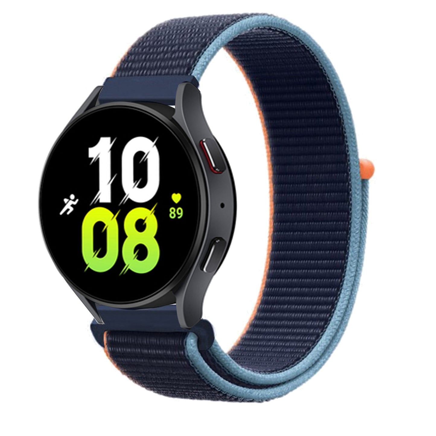 High-Quality 20/22mm Nylon Sport Watch Bands for Huawei GT4 & Samsung Galaxy Watch | Hook and Loop Design